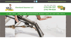 Desktop Screenshot of clevelandsteamercleaner.com