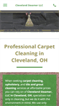 Mobile Screenshot of clevelandsteamercleaner.com