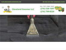 Tablet Screenshot of clevelandsteamercleaner.com